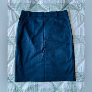 J. Crew Dark Blue Skirt